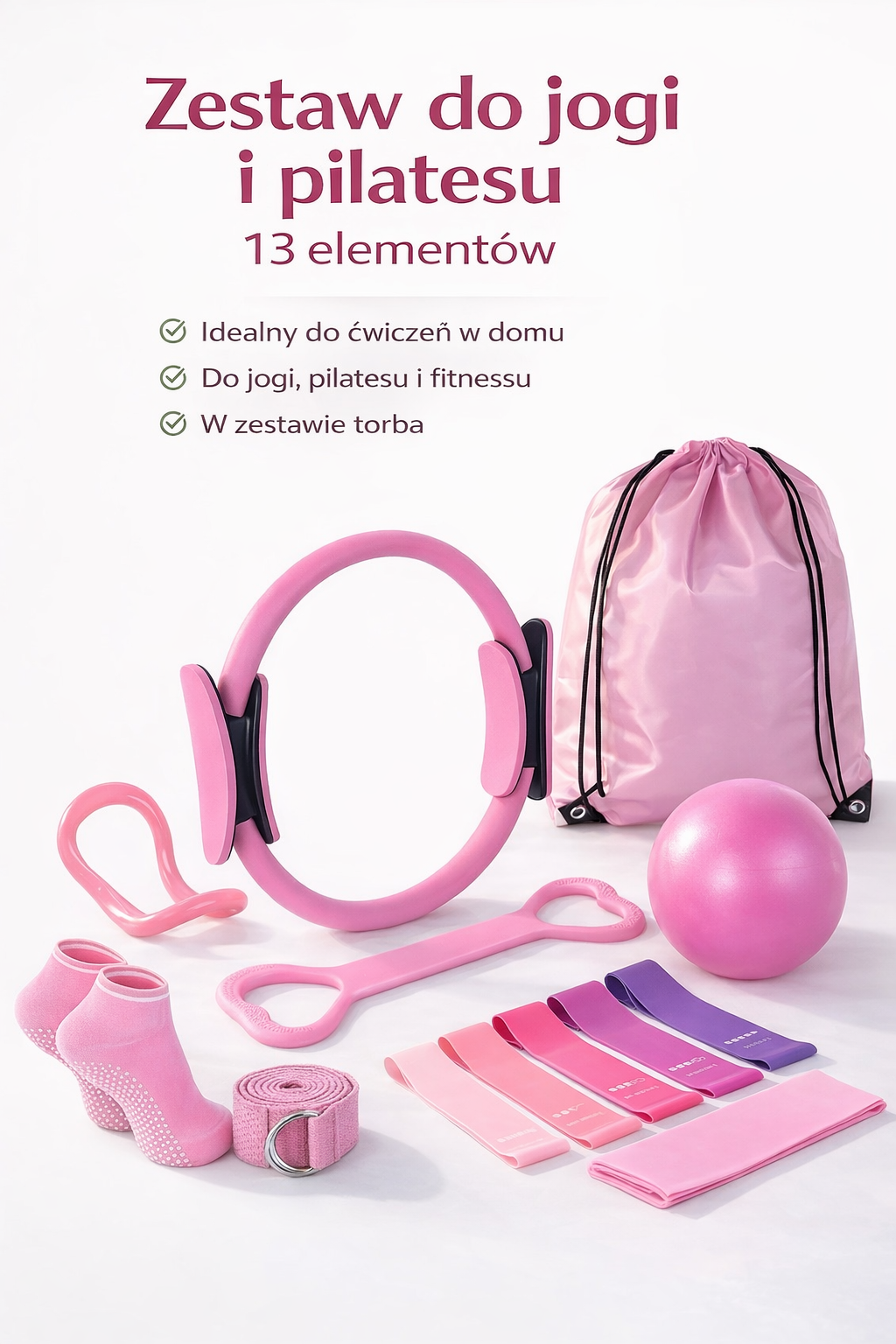 Zestaw Pilates 13 Elementów