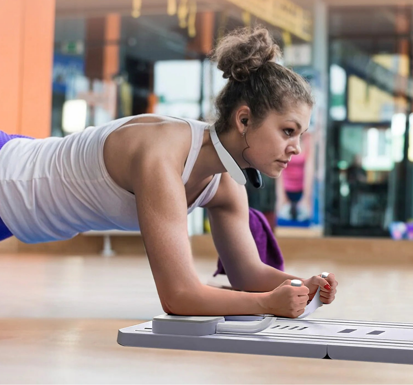 Wielofunkcyjna deska do pilatesu i ćwiczeń domowych