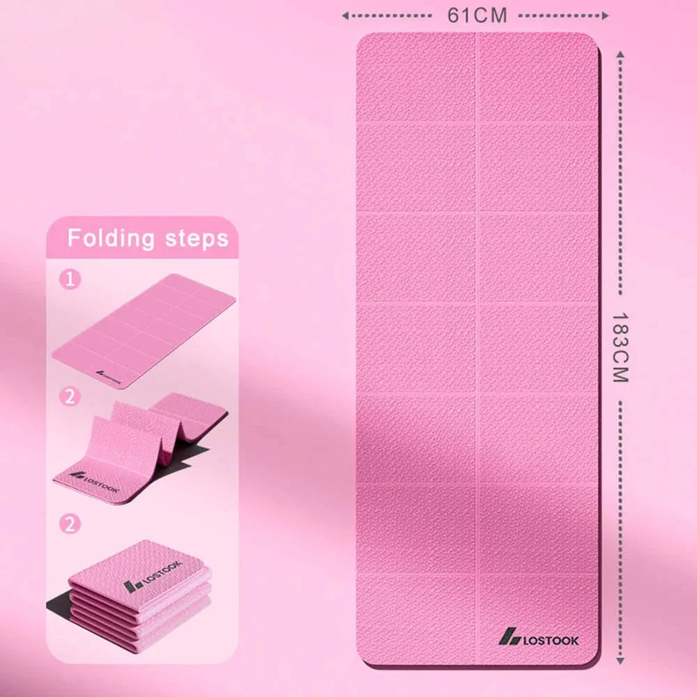 Składana mata do jogi