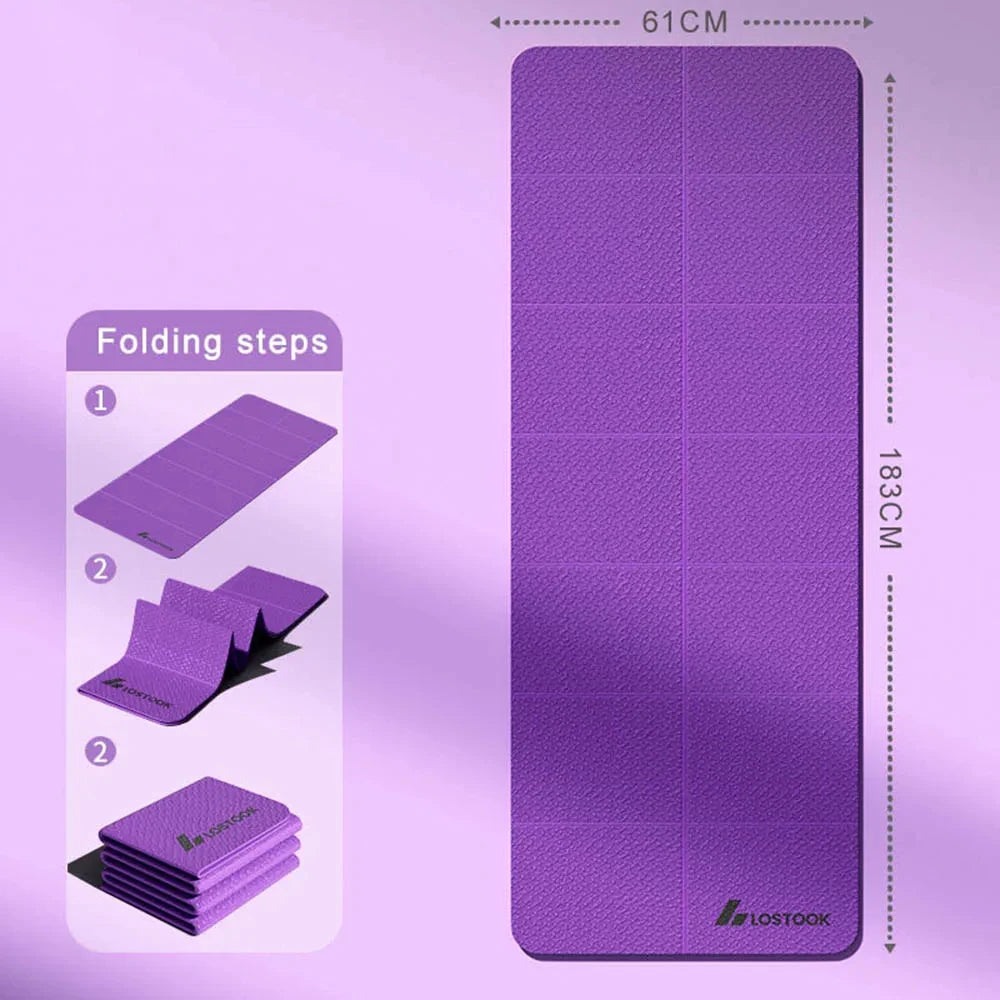 Składana mata do jogi